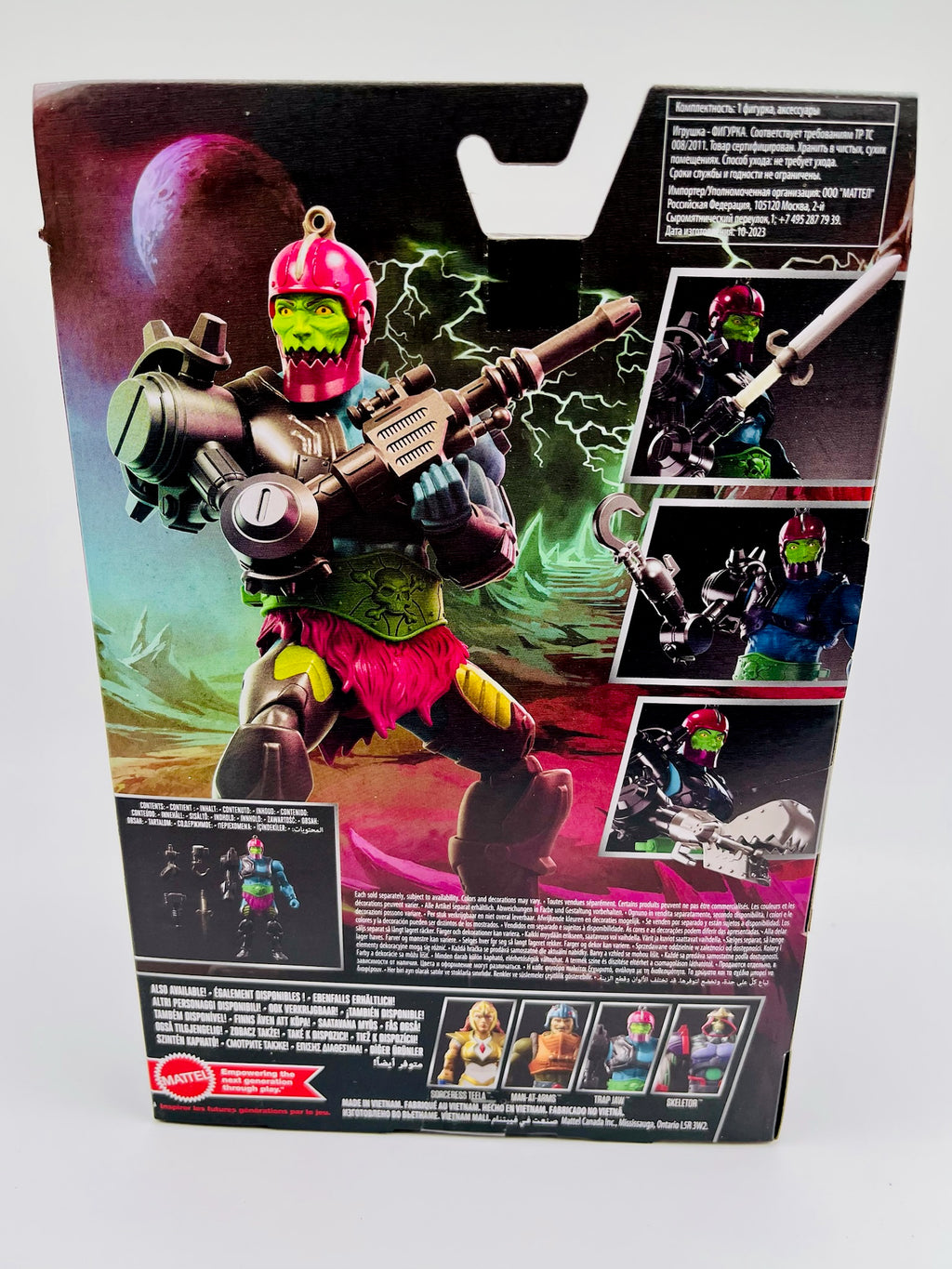 MOTU | Trap Jaw New Eternia Actionfigur | OVP | Mattel