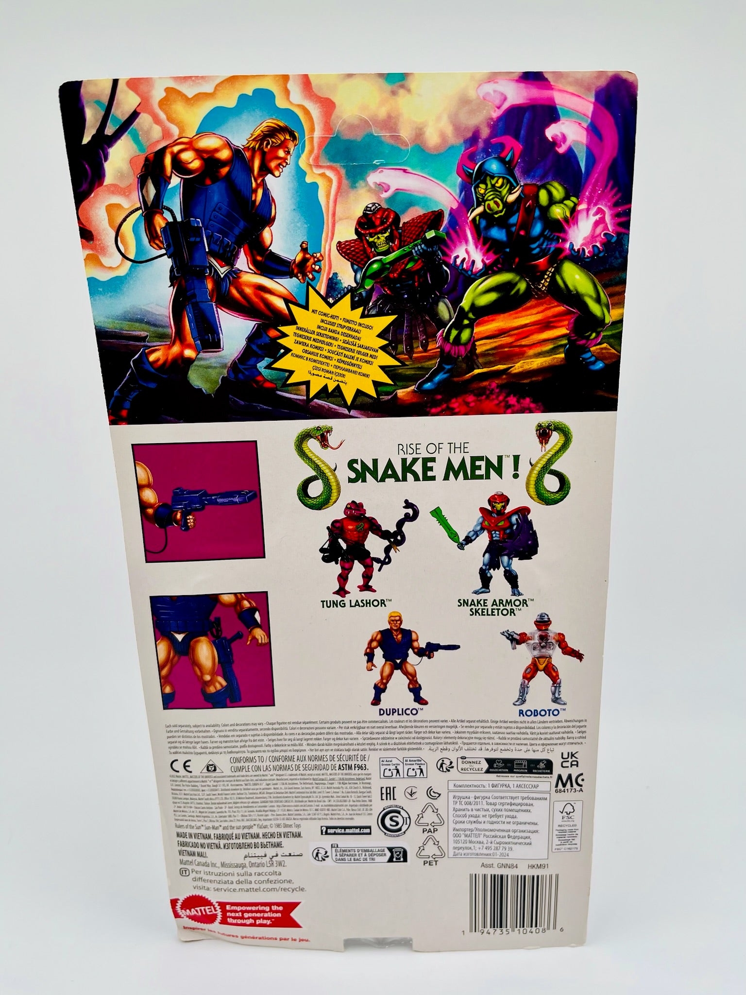 MOTU | Masters of the Universe Duplico Sun-Man | OVP