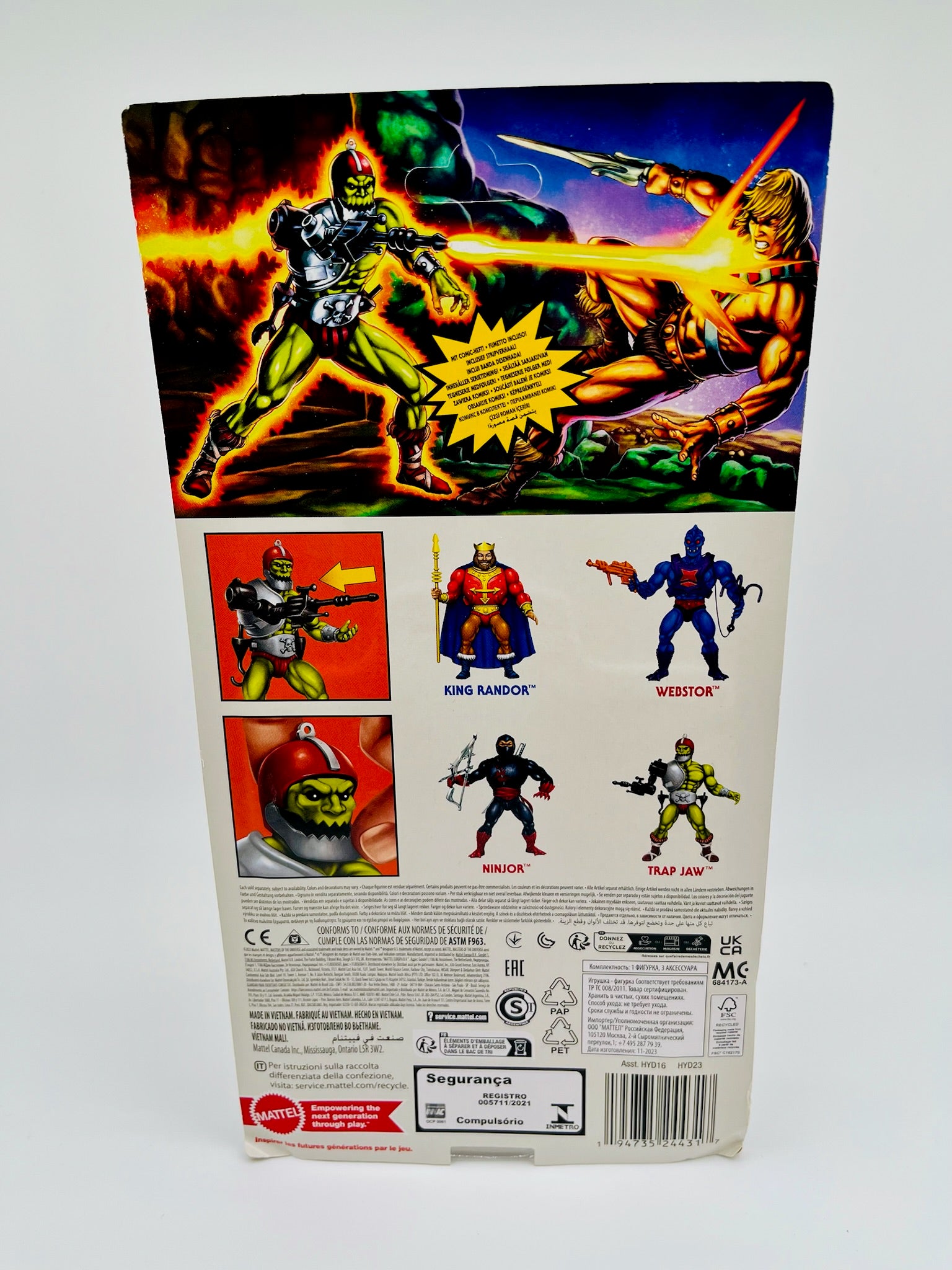 MOTU | Trap Jaw Masters of the Universe | OVP
