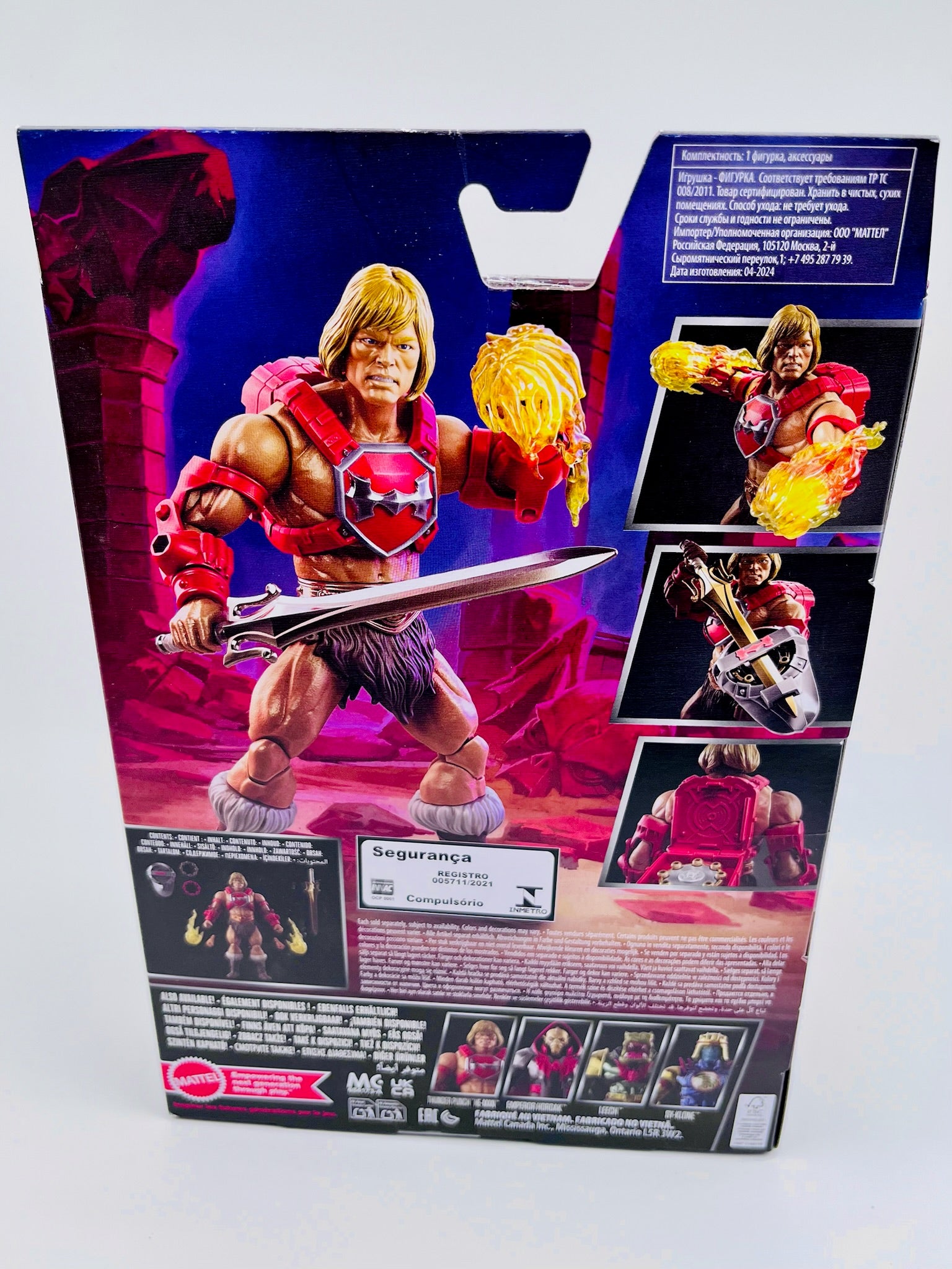 MOTU | Thunderpunch He-Man New Eternia Deluxe Set | OVP | Mattel