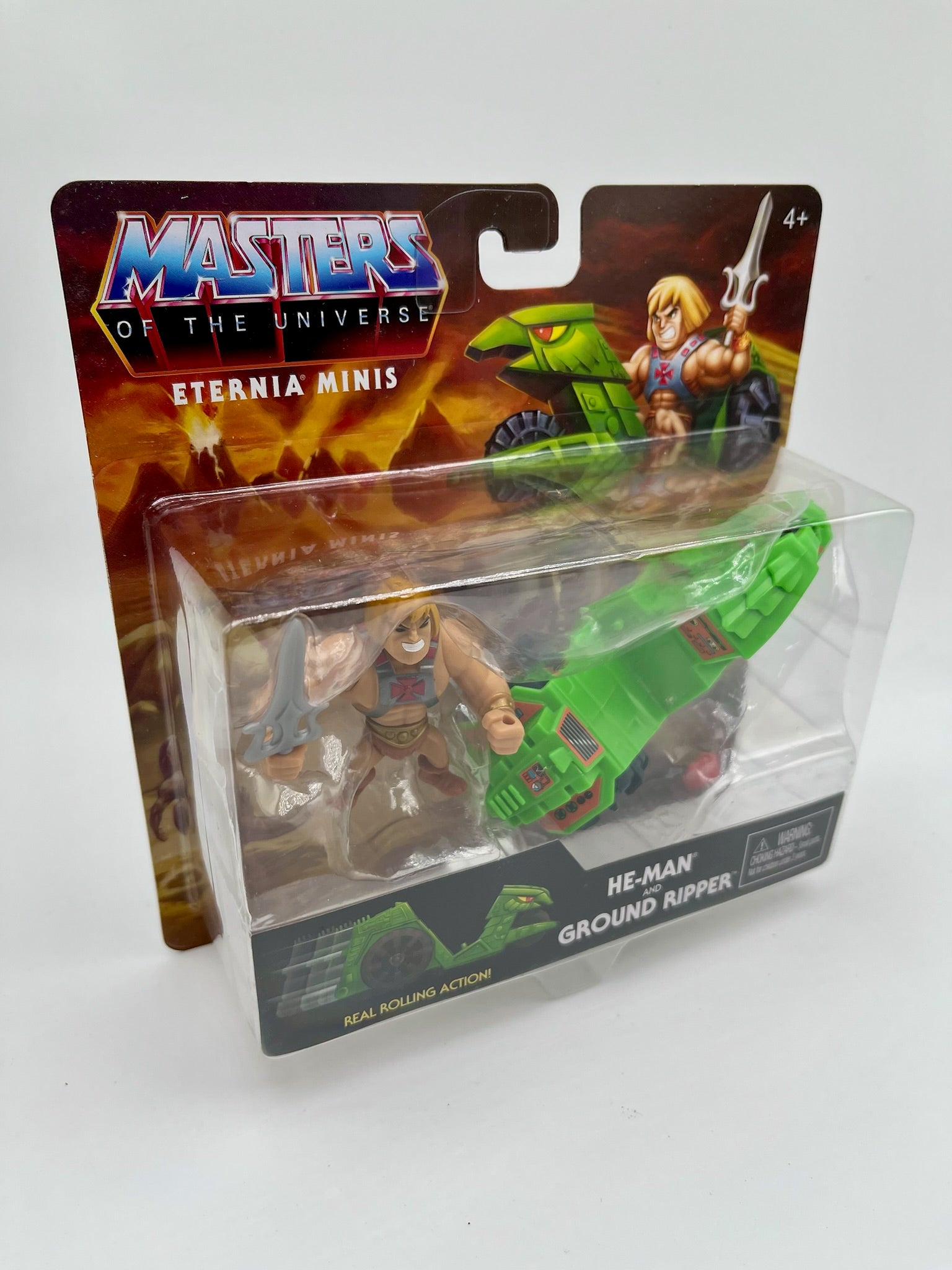 Masters of the Universe | Eternia Minis He-Man & Ground Ripper | OVP
