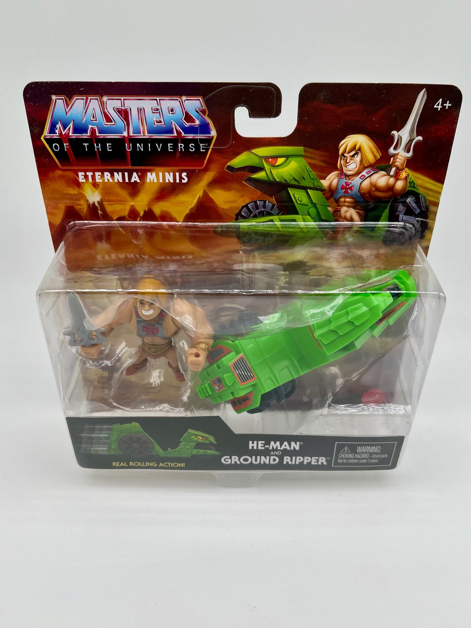 Masters of the Universe | Eternia Minis He-Man & Ground Ripper | OVP