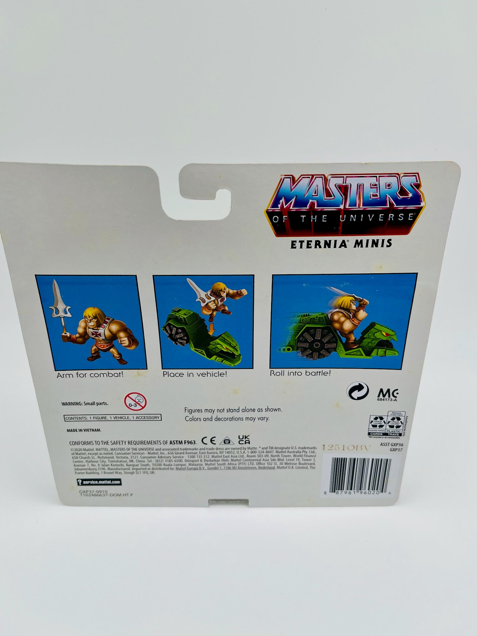 Masters of the Universe | Eternia Minis He-Man & Ground Ripper | OVP