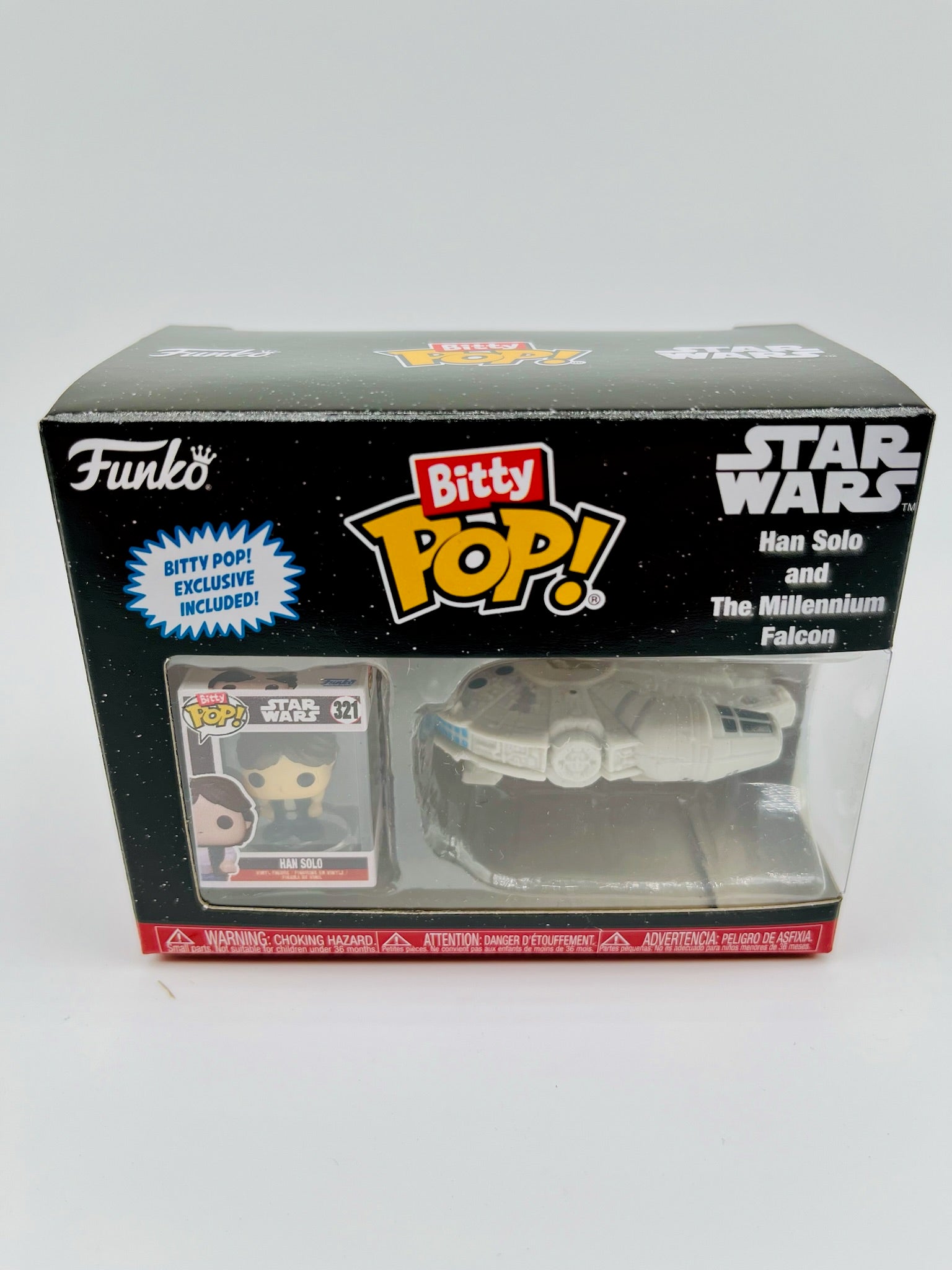 Funko | Bitty Pop! Star Wars Han Solo & Millennium Falcon | OVP