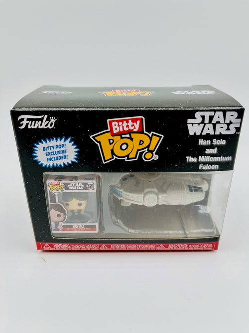 Funko | Bitty Pop! Star Wars Han Solo & Millennium Falcon | OVP