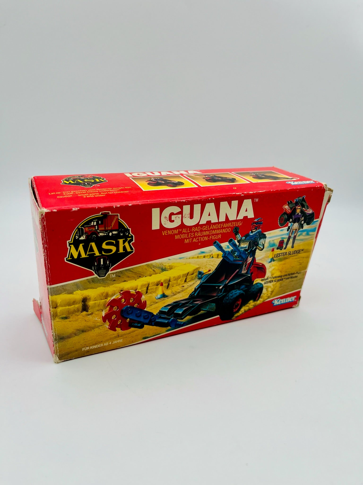 Kenner | M.A.S.K. Iguana mit Lester Sludge | OVP