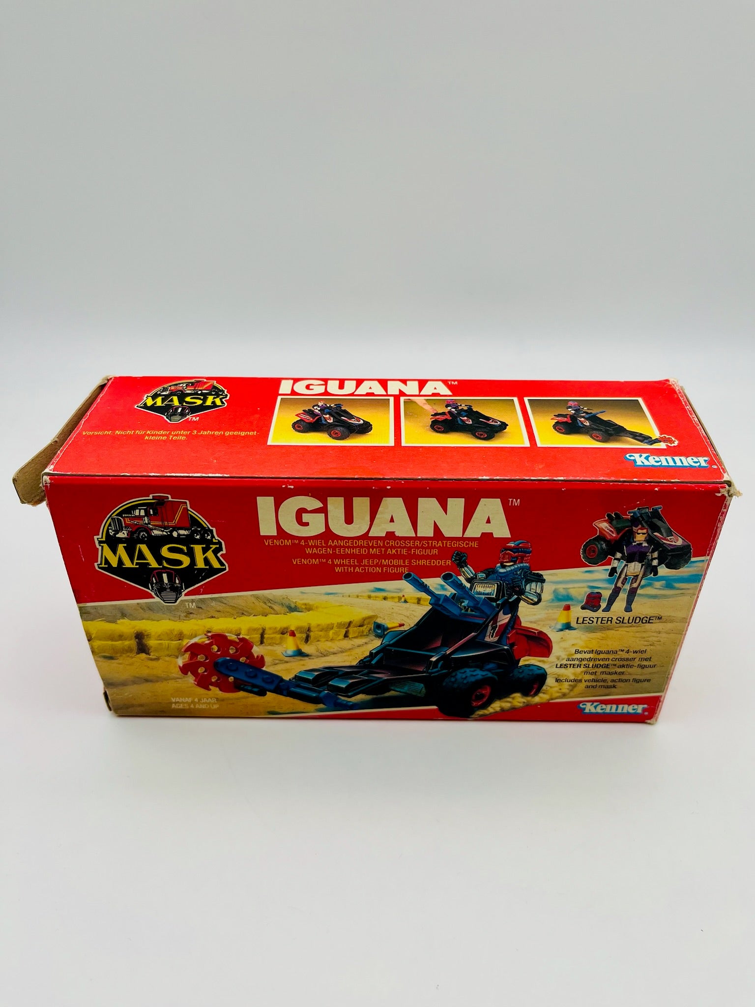 Kenner | M.A.S.K. Iguana mit Lester Sludge | OVP