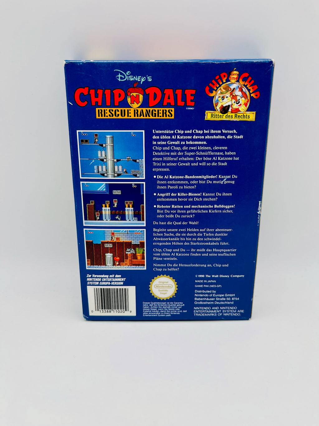 NES | Chip 'n Dale Rescue Rangers | CIB | Zweite Wahl