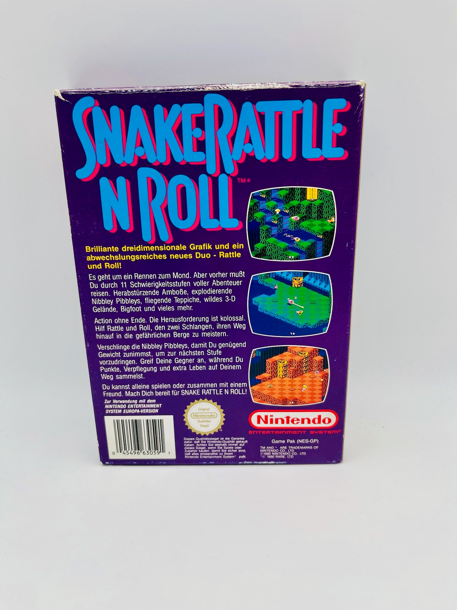 NES | Snake Rattle N Roll | CIB