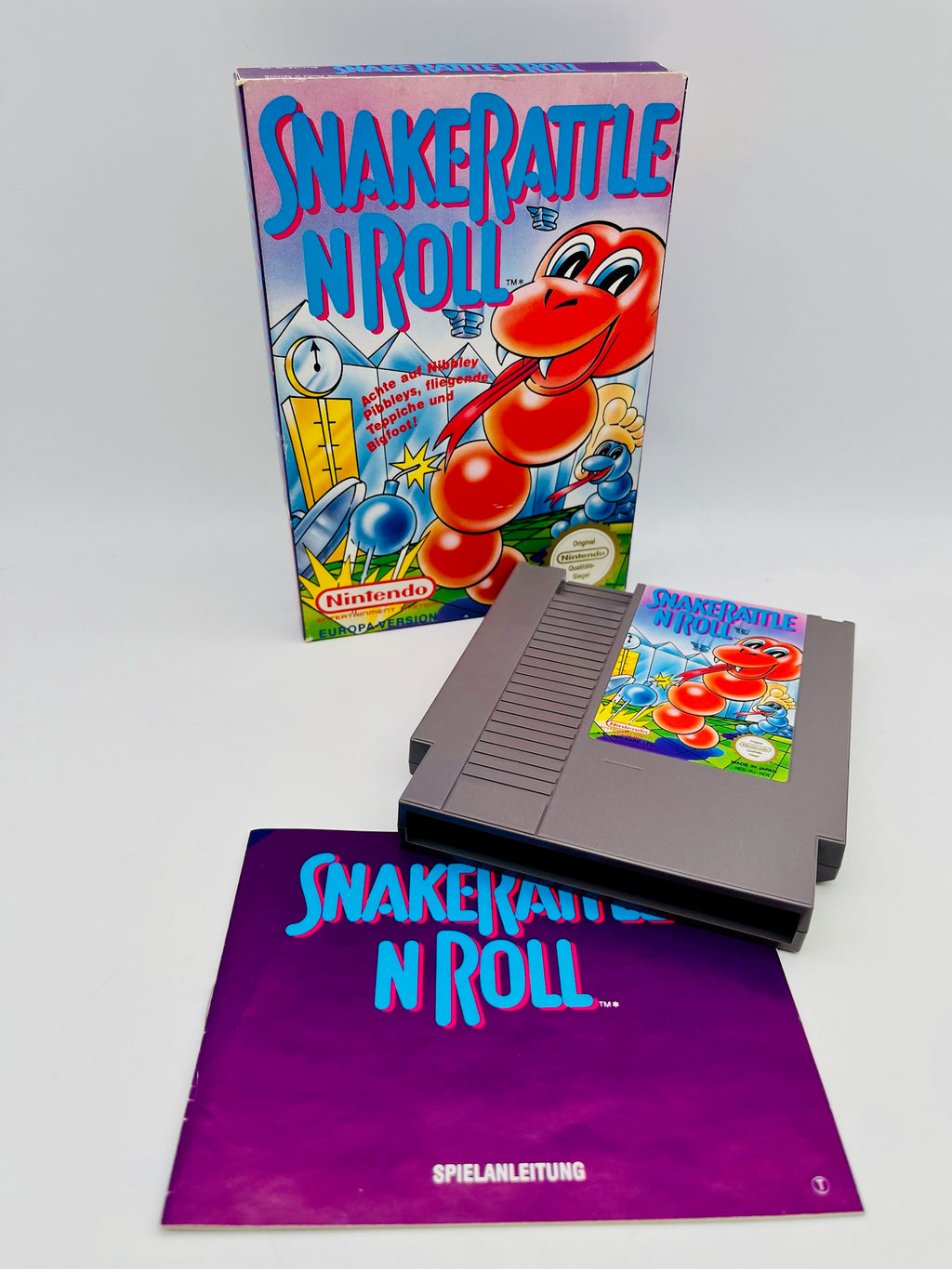 NES | Snake Rattle N Roll | CIB