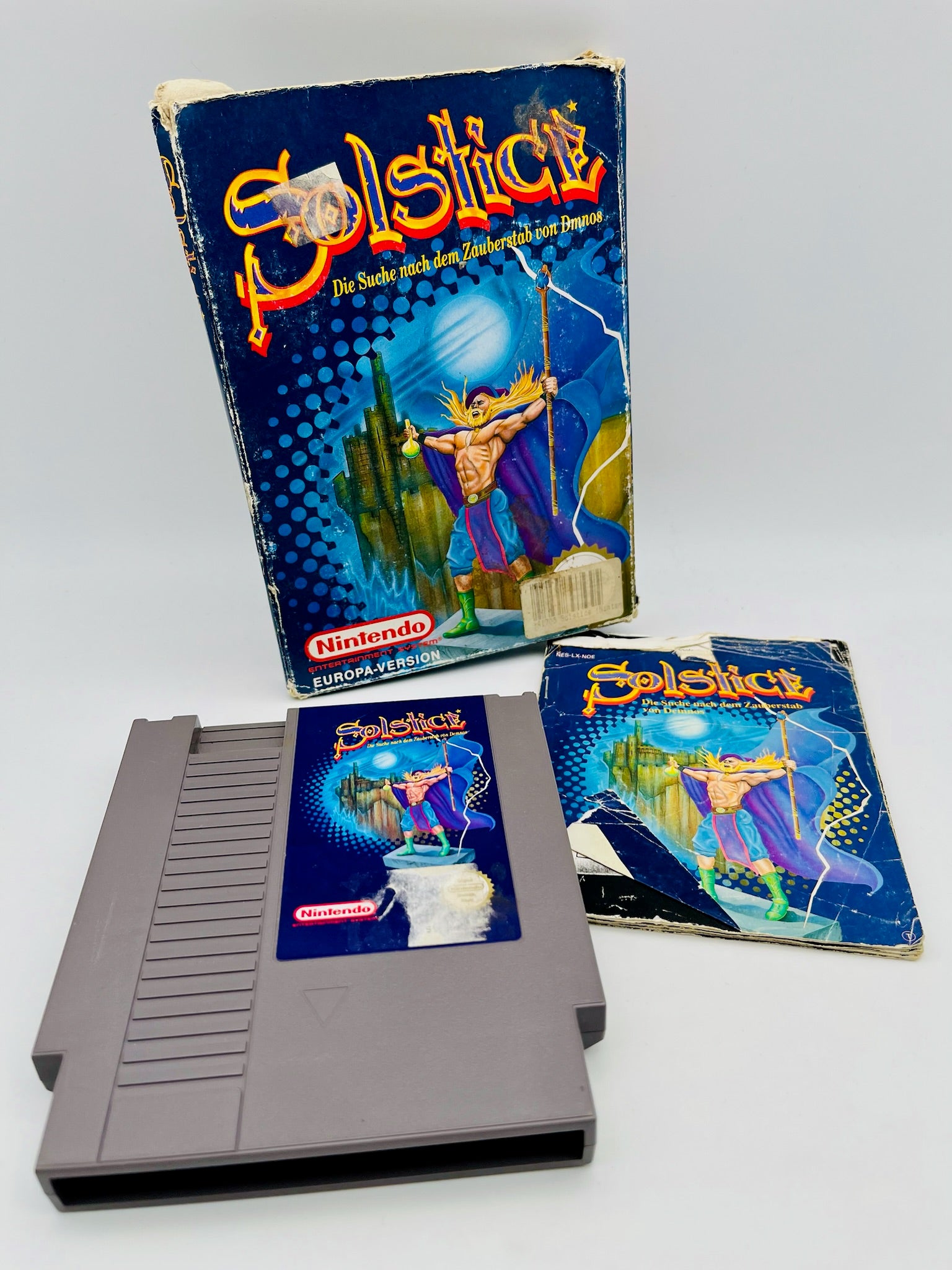 NES | Solstice - Die Suche nach dem Zauberstab von Dunnos | CIB | Zweite Wahl