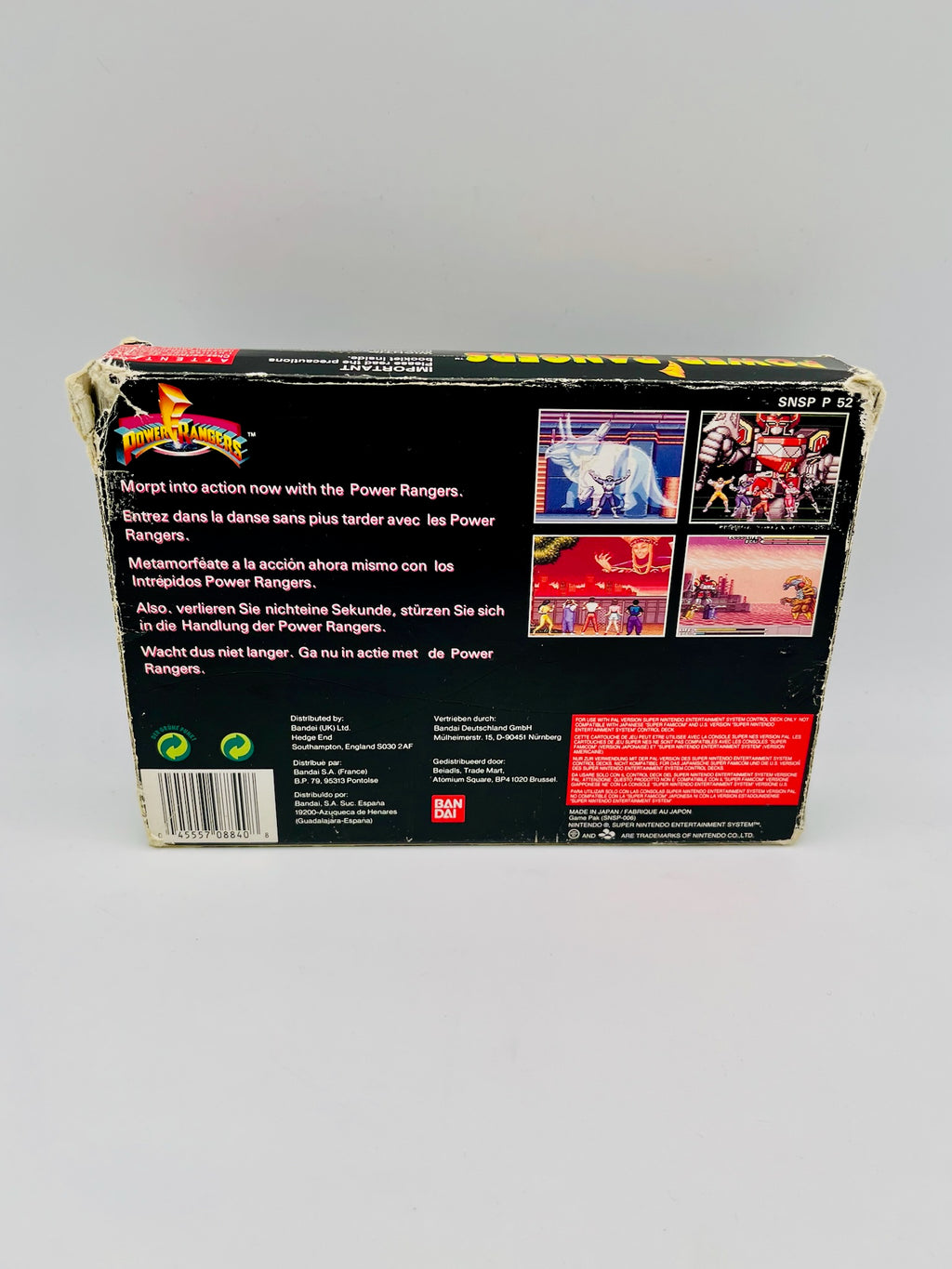 SNES | Power Rangers | CIB