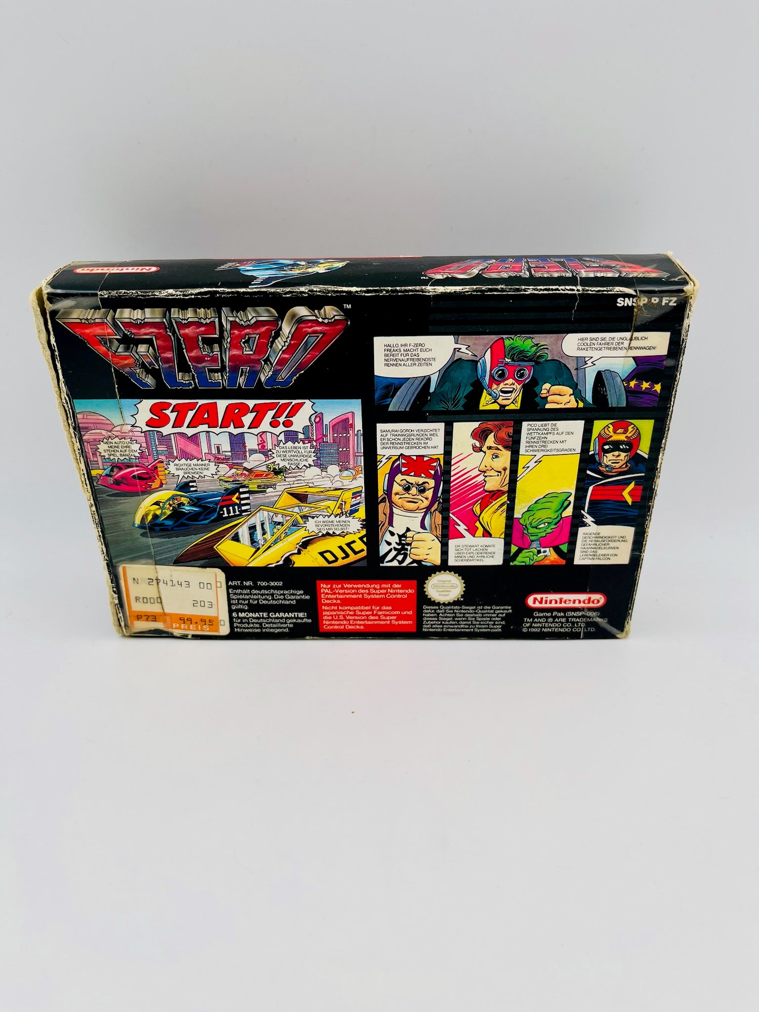 SNES | F-Zero | CIB