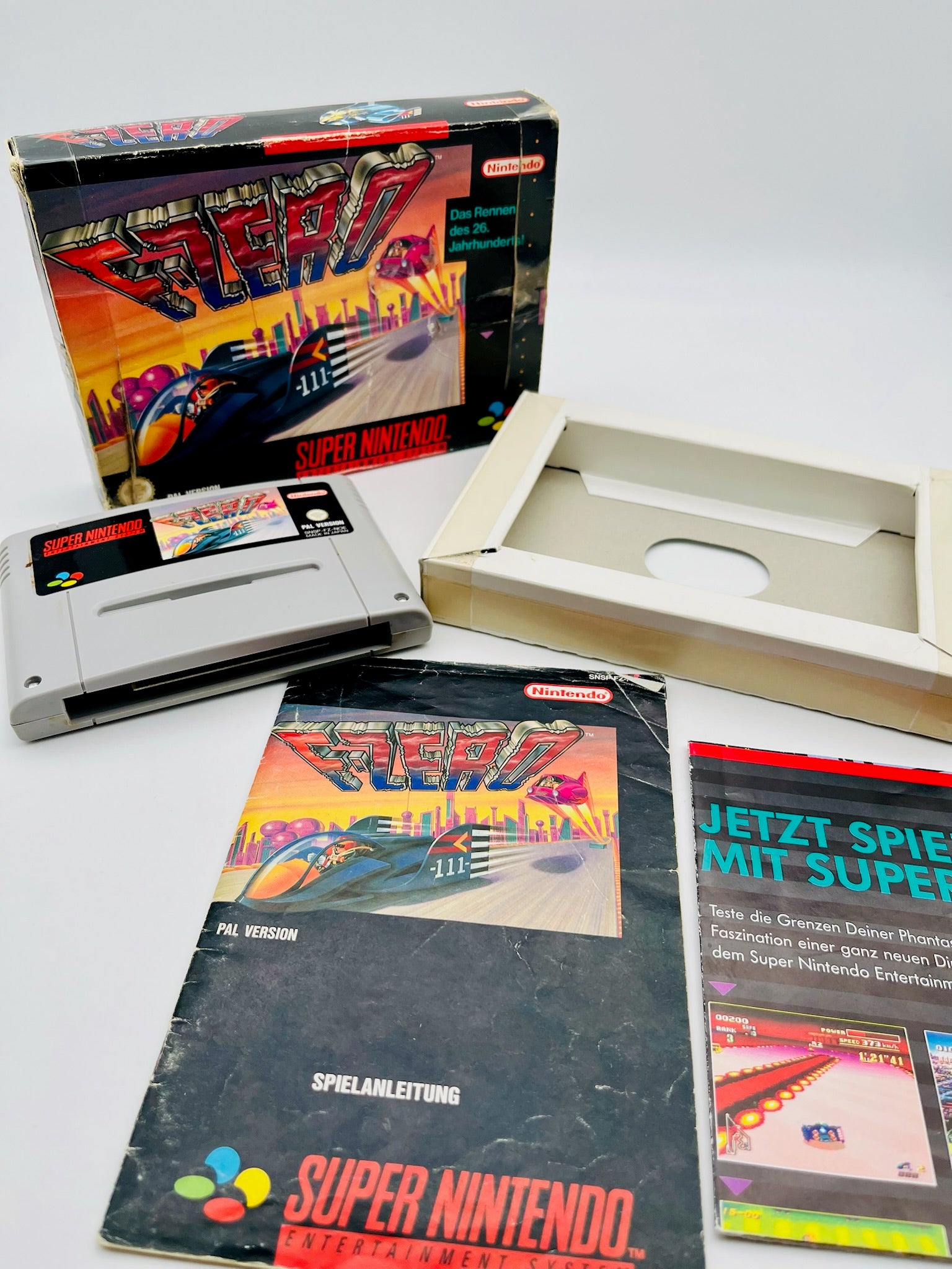 SNES | F-Zero | CIB