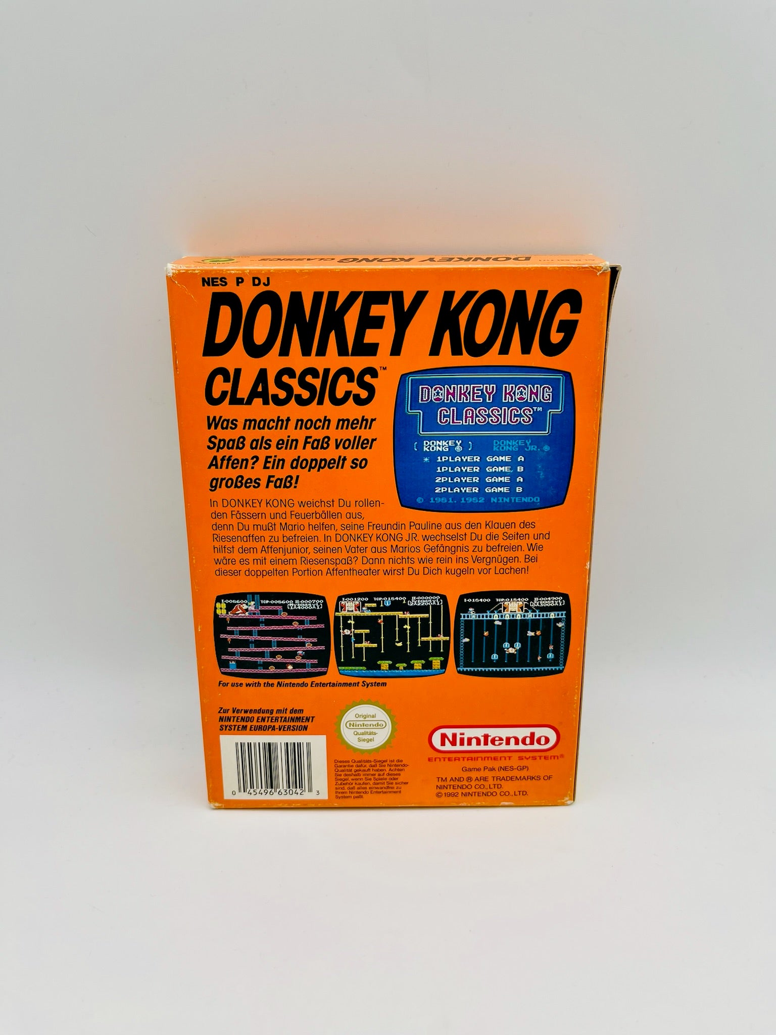 NES | Donkey Kong Classics | CIB | Zweite Wahl