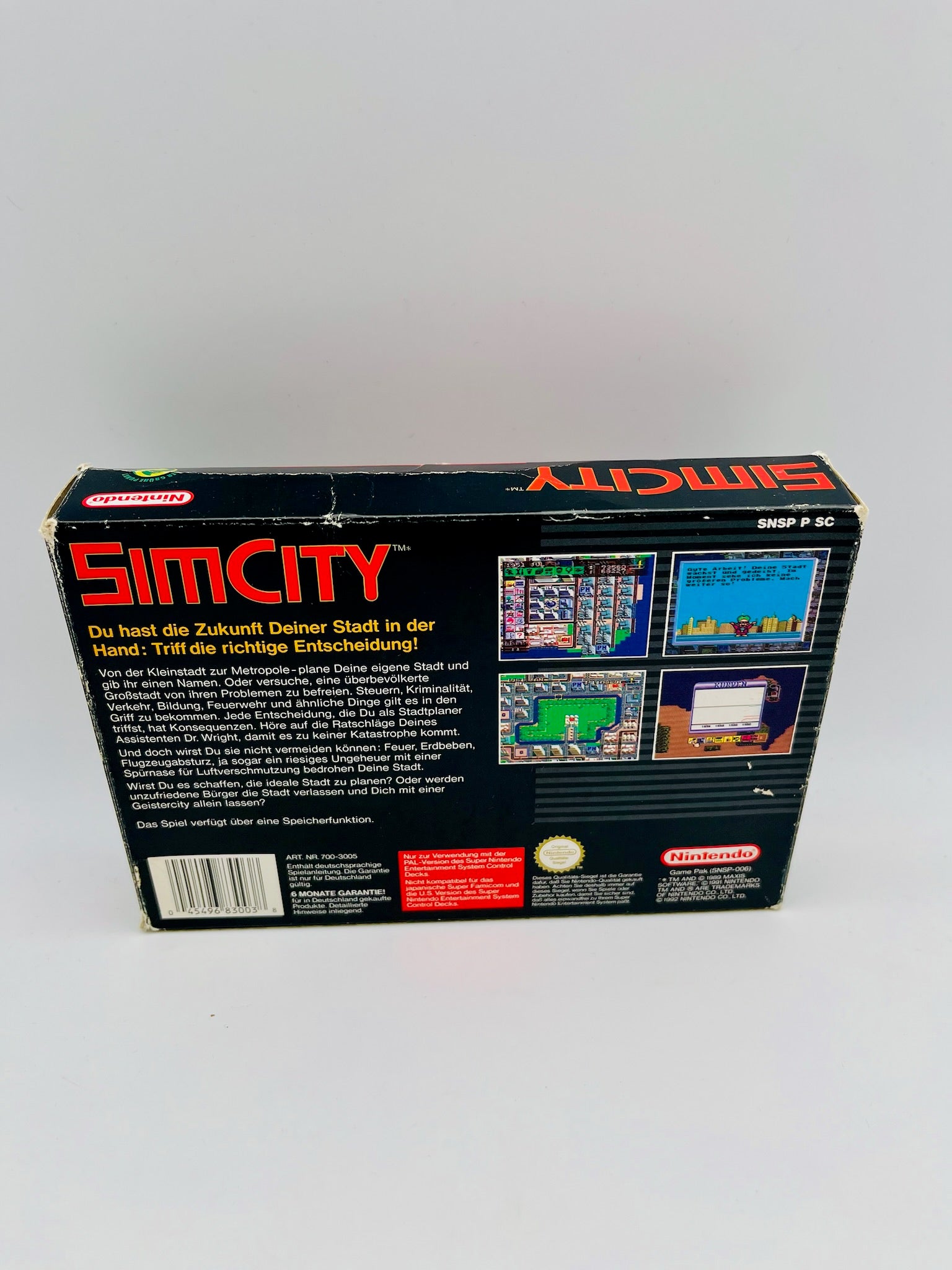 SNES | SimCity | CIB