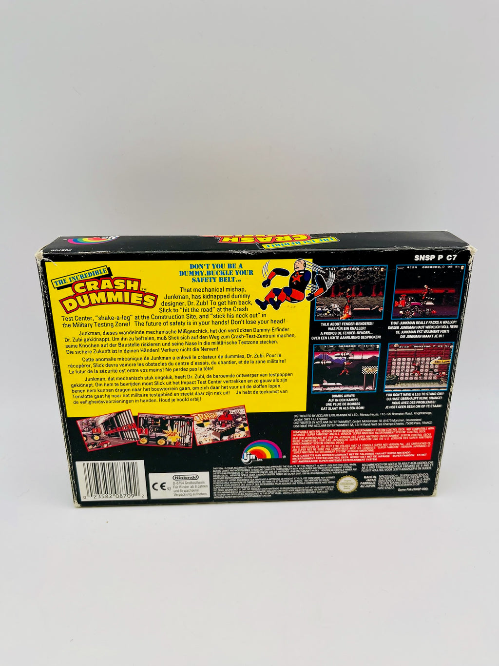 SNES | The Incredible Crash Dummies | CIB