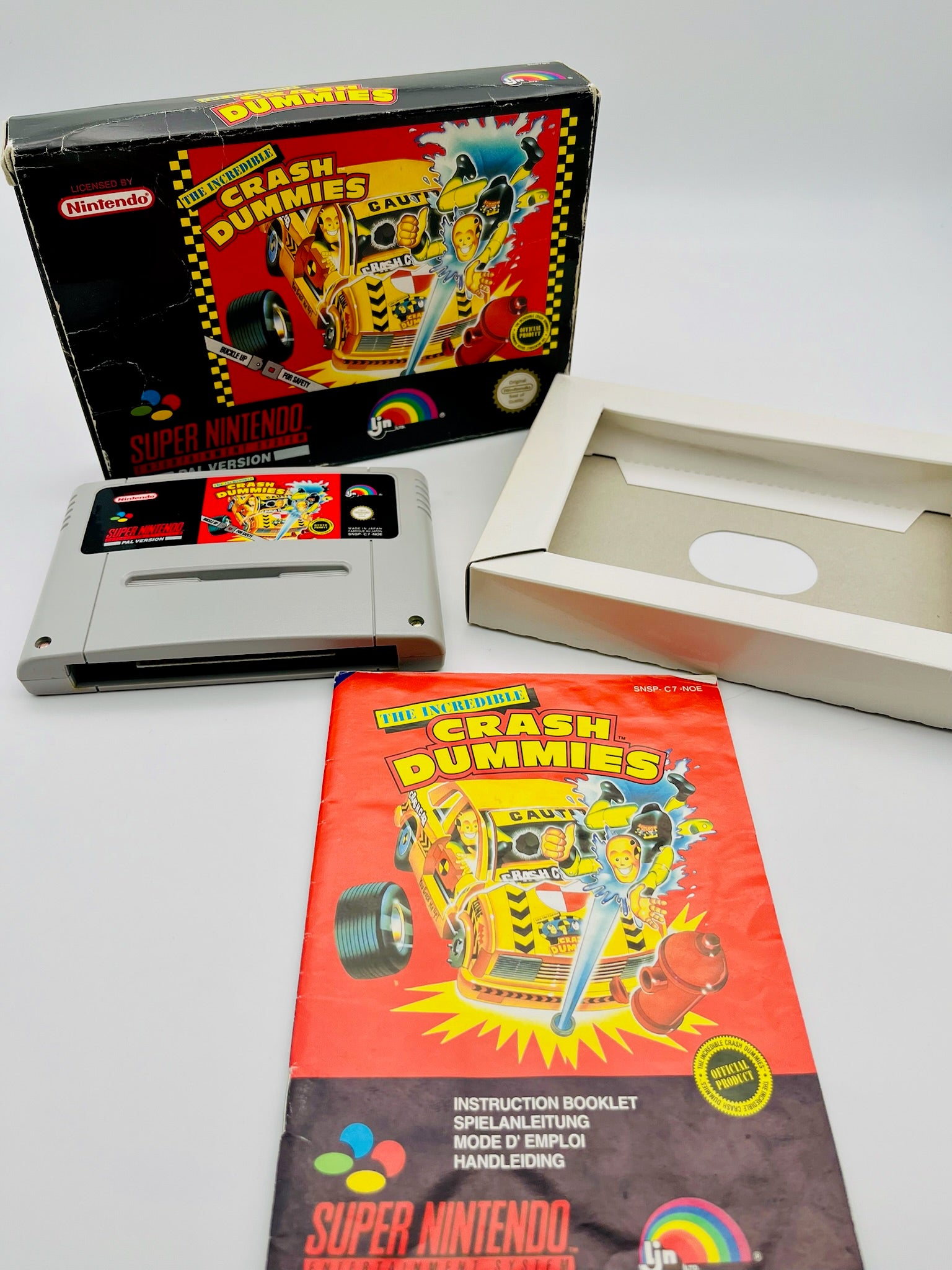 SNES | The Incredible Crash Dummies | CIB