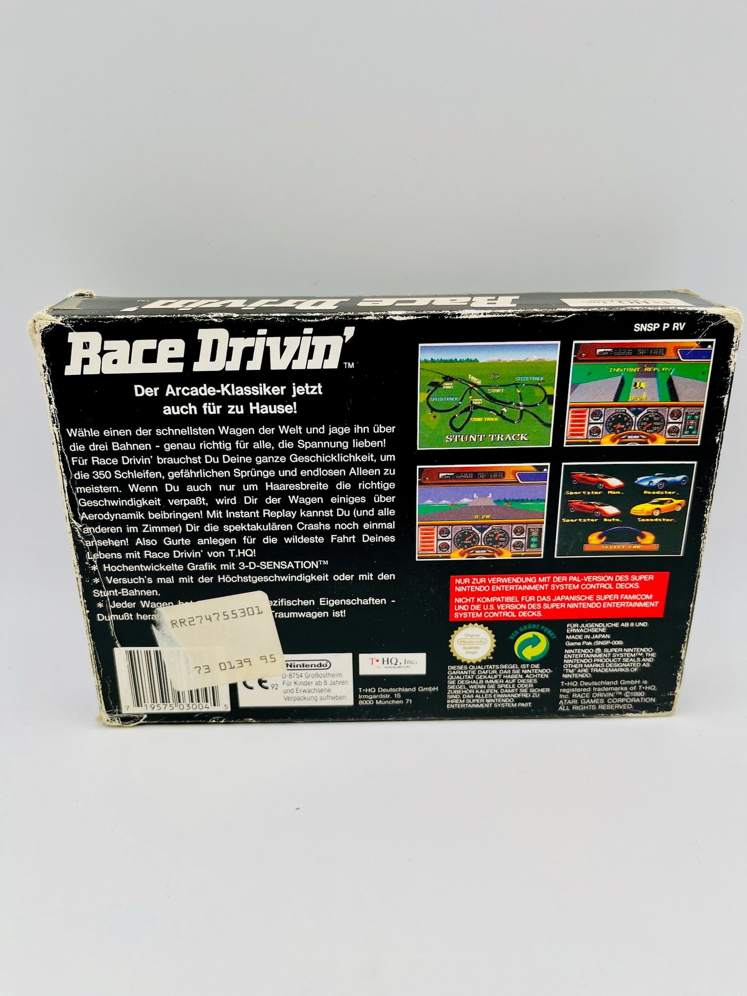 SNES | Race Drivin' | CIB