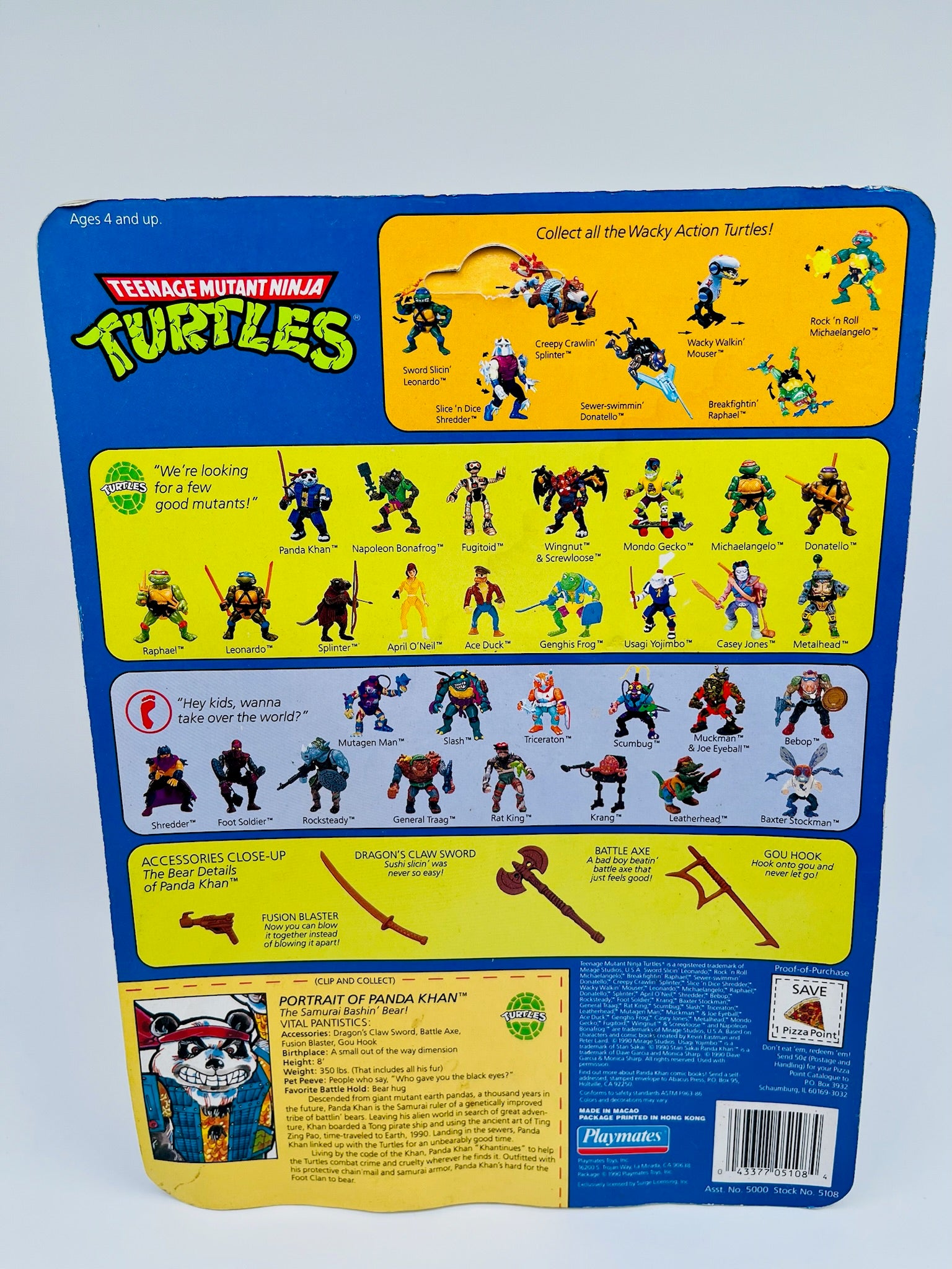 TMNT | Teenage Mutant Ninja Turtles Panda Khan | OVP