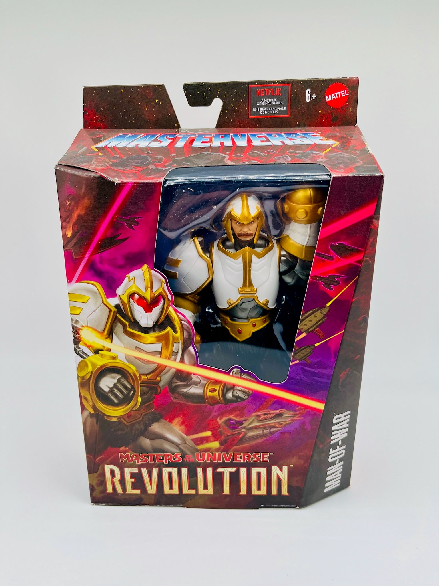 MOTU | MAN-OF-WAR  Revolution | OVP | Mattel