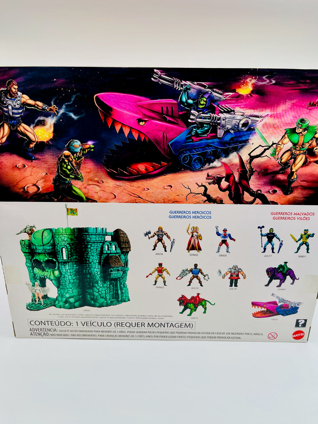 MOTU | Land Shark Vehicle & Skeletor | OVP