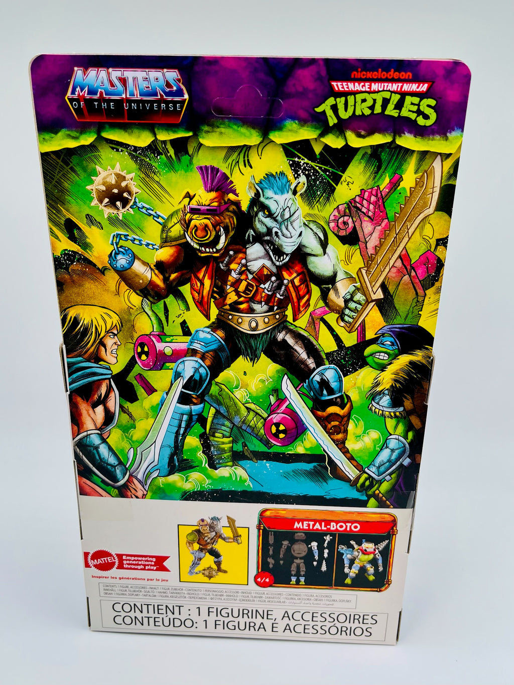 MOTU | Turtles of Grayskull 2-Bopsteady & Metal-Boto | OVP