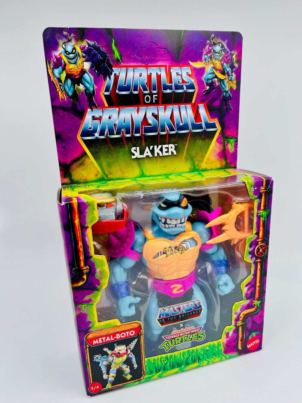MOTU | Turtles of Grayskull Sla'Ker (MOTU x TMNT) | OVP