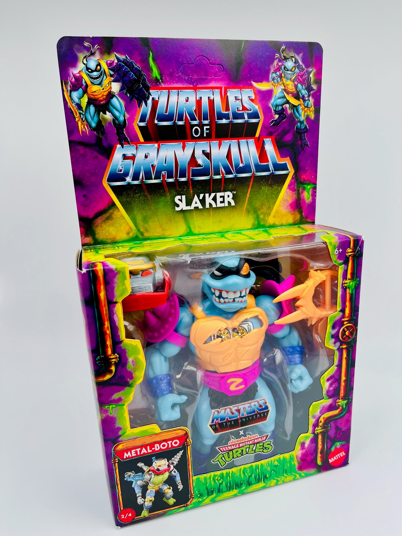 MOTU | Turtles of Grayskull Sla'Ker (MOTU x TMNT) | OVP