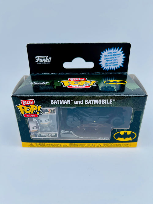 Funko Bitty Pop! | Batman and Batmobile Rides | OVP