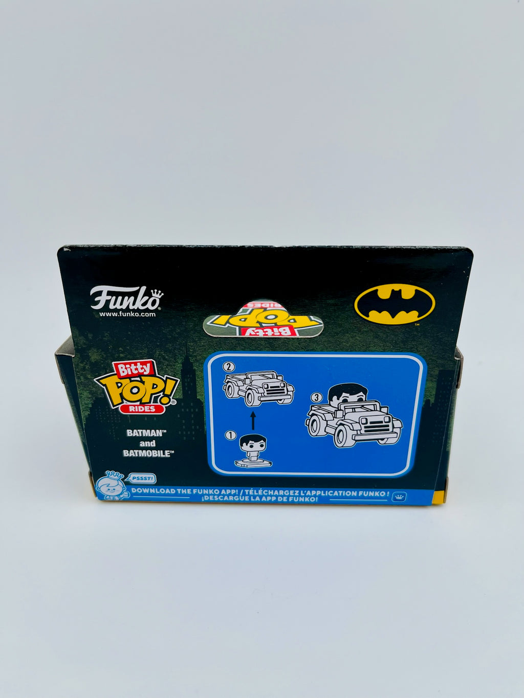 Funko Bitty Pop! | Batman and Batmobile Rides | OVP
