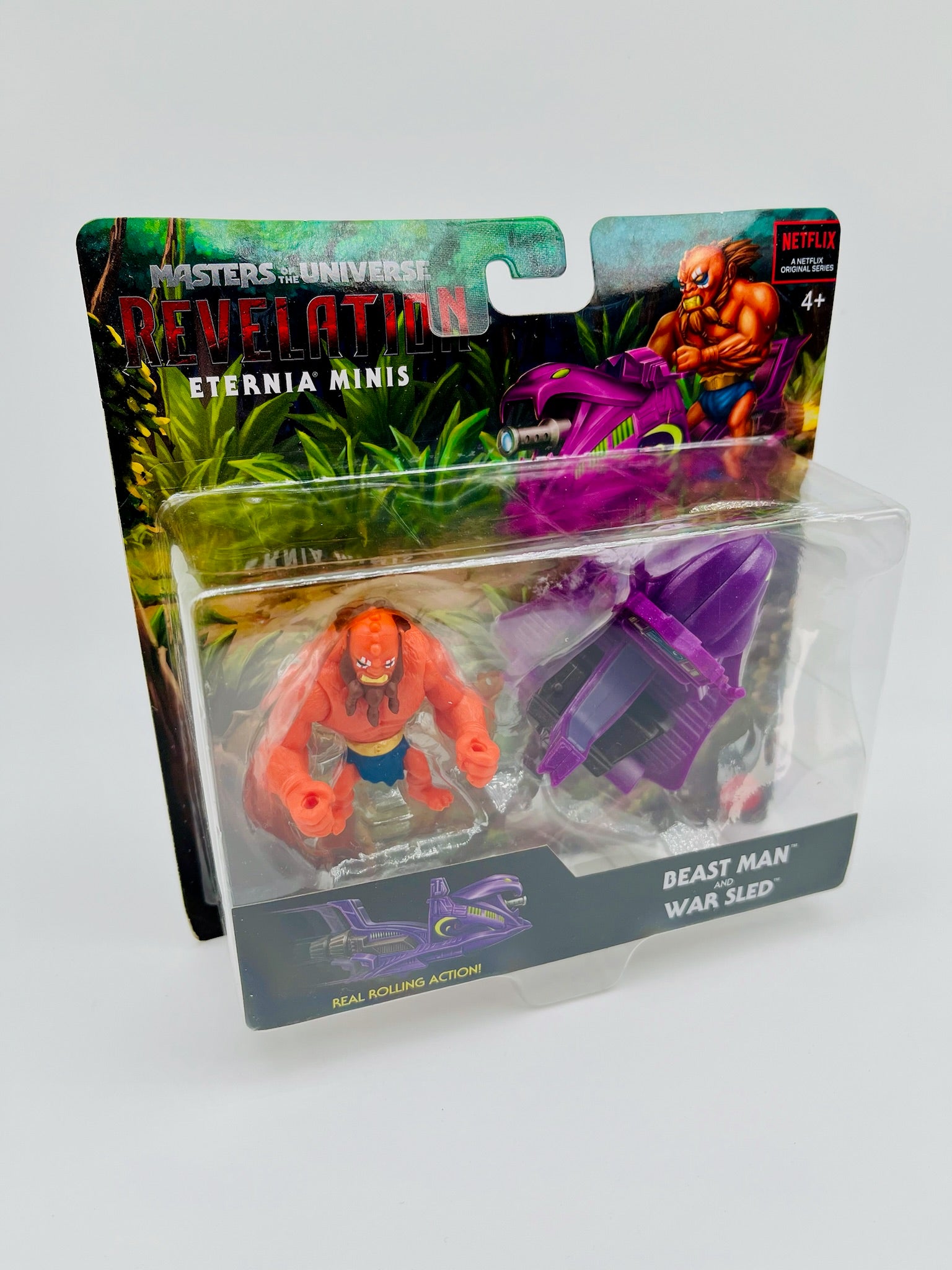 MOTU | Revelation Eternia Minis Beast Man and War Sled | OVP