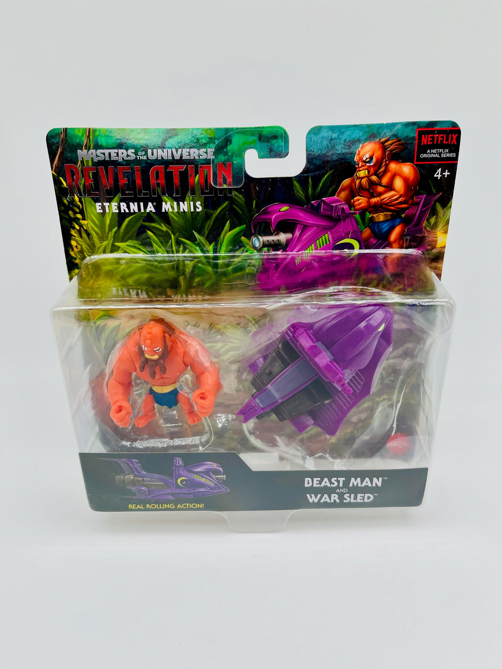 MOTU | Revelation Eternia Minis Beast Man and War Sled | OVP
