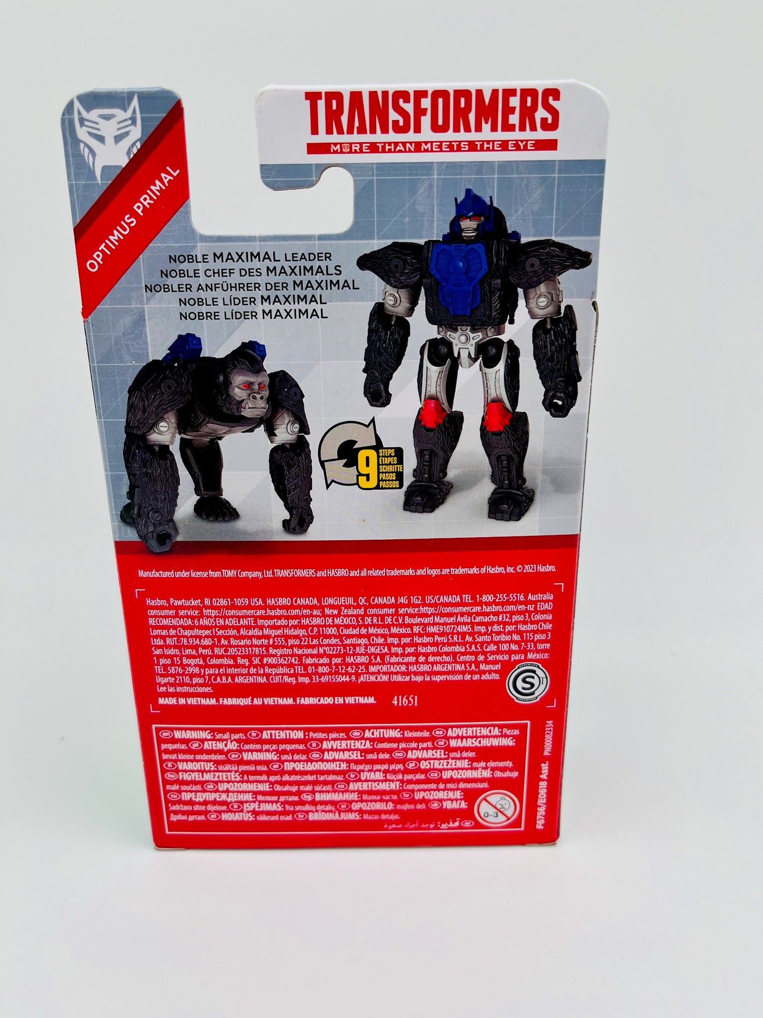 Transformers | Rise of the Beasts Optimus Primal | OVP