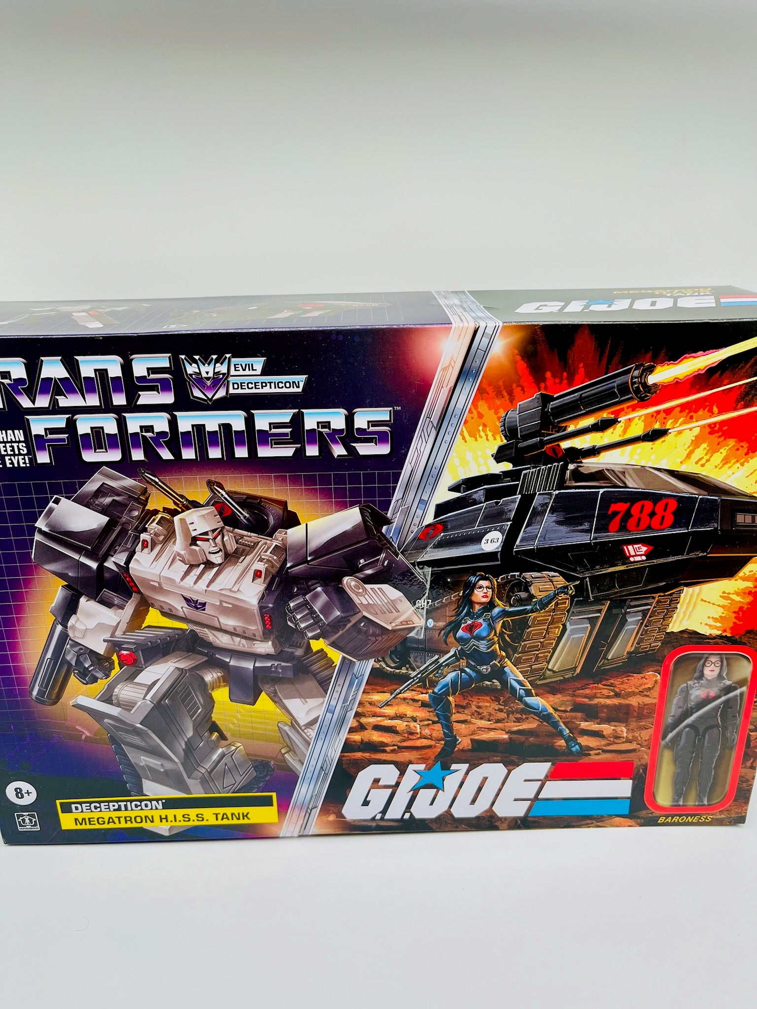 Transformers | Megatron H.I.S.S. Tank G.I. Joe Mash-Up | OVP