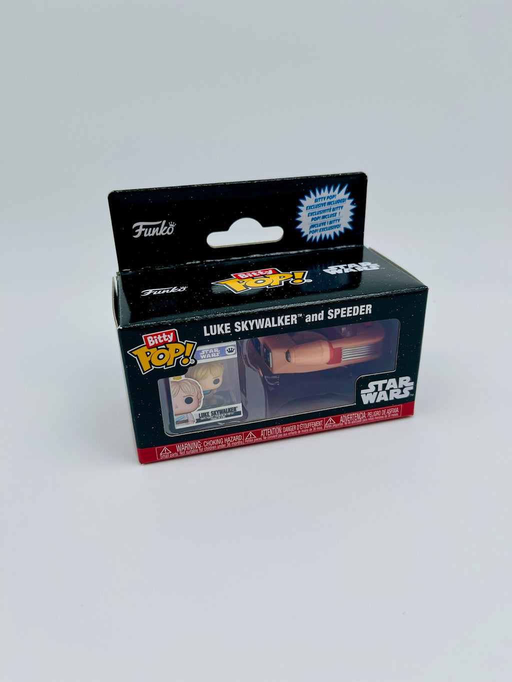 Star Wars | Bitty Pop! Luke Skywalker and Speeder | OVP