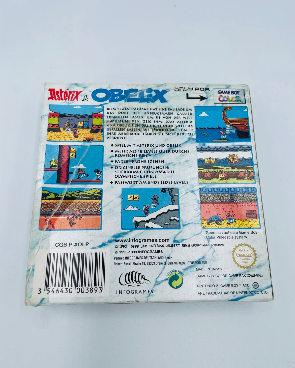 Game Boy Color | Asterix & Obelix | CIB