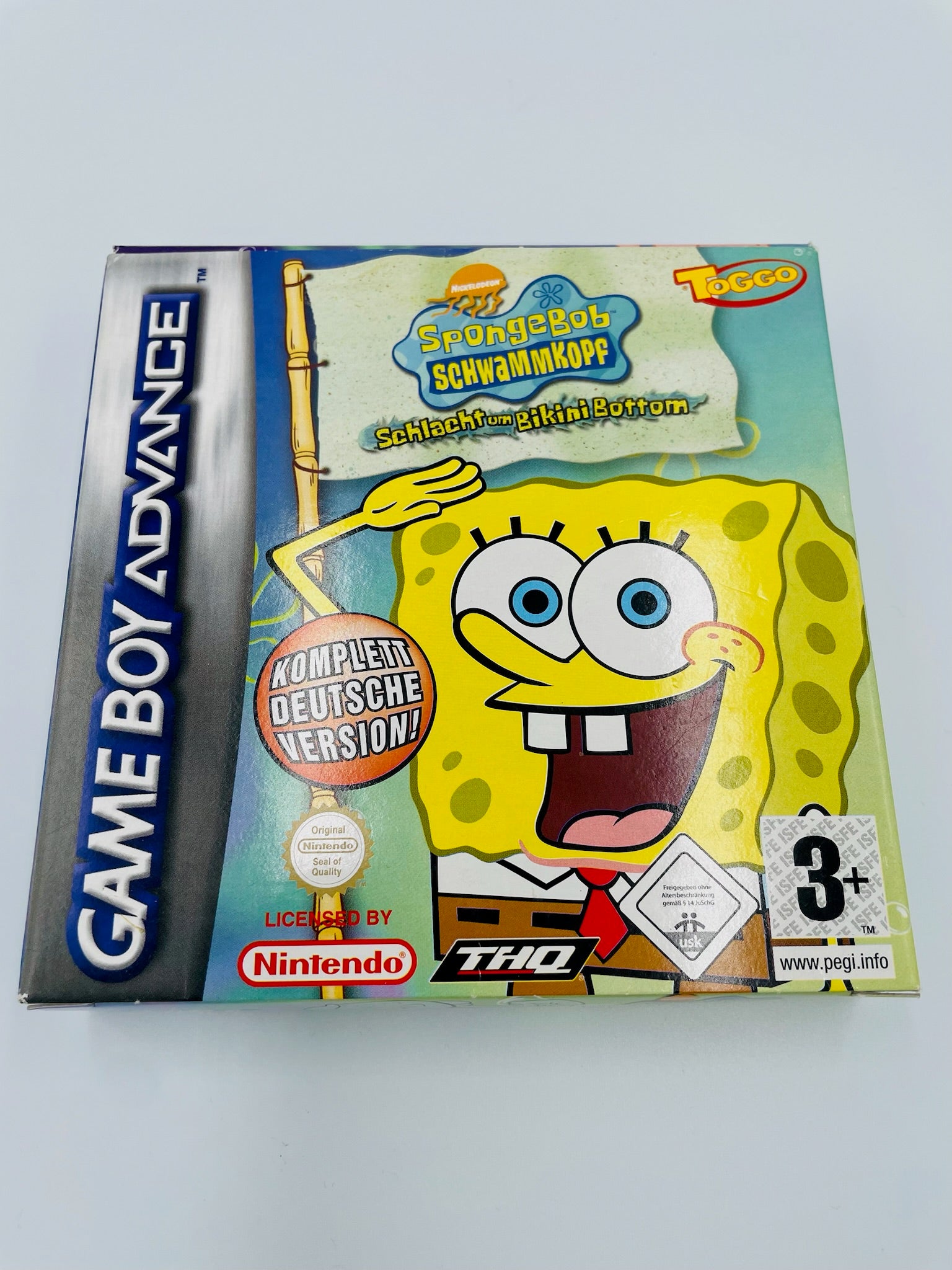 Game Boy Advance | SpongeBob Schwammkopf Schlacht um Bikini Bottom | CIB
