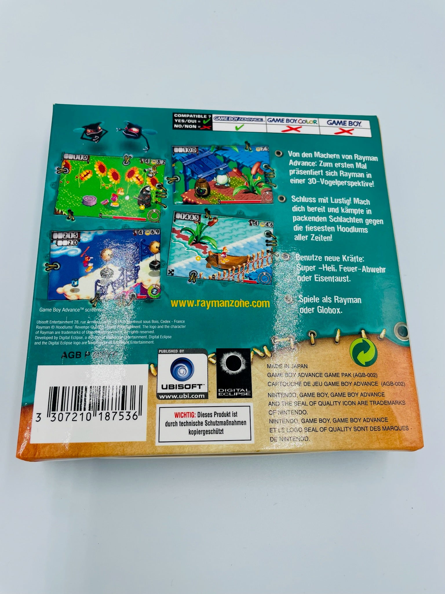 Game Boy Advance | Rayman Die Rache der Hoodlums | CIB