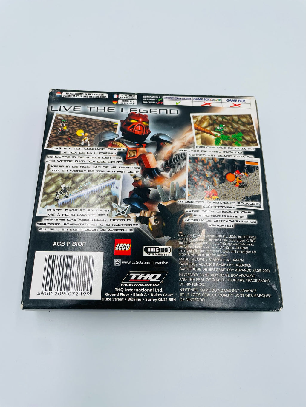 Game Boy Advance | Bionicle | CIB