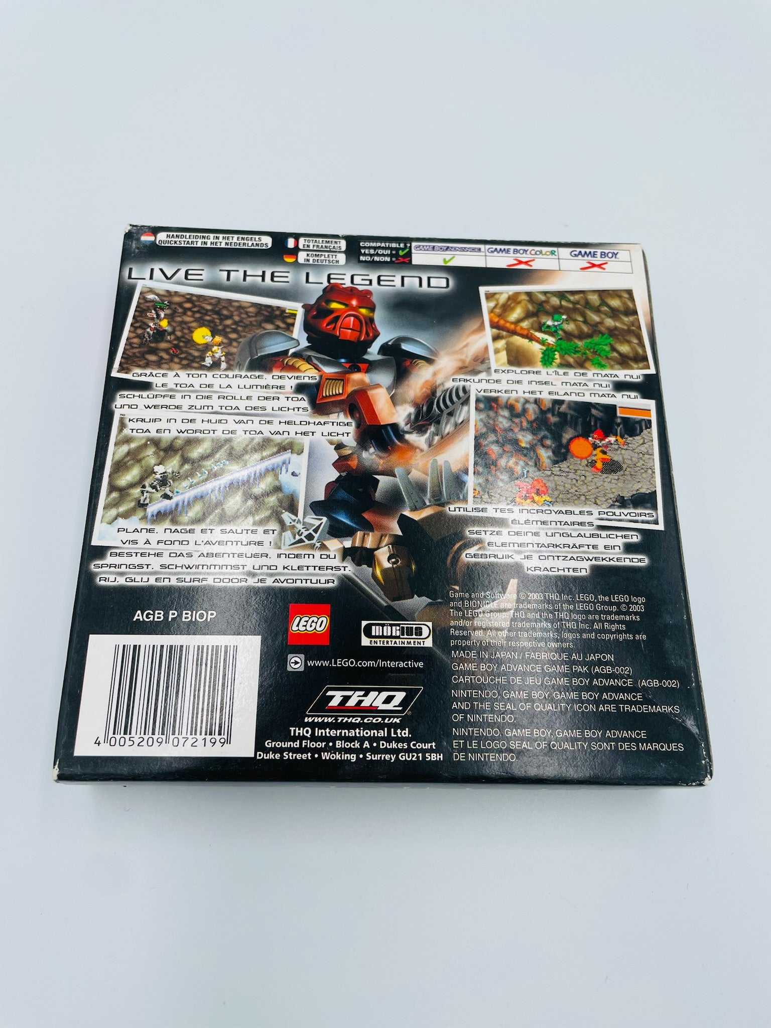 Game Boy Advance | Bionicle | CIB