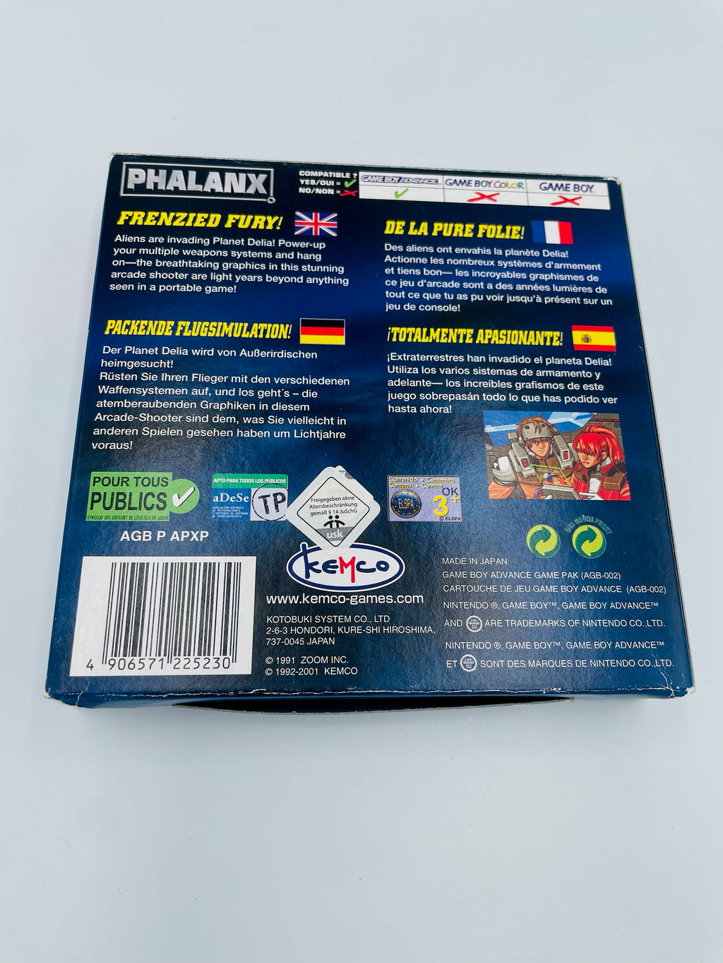 Game Boy Advance | Phalanx | CIB