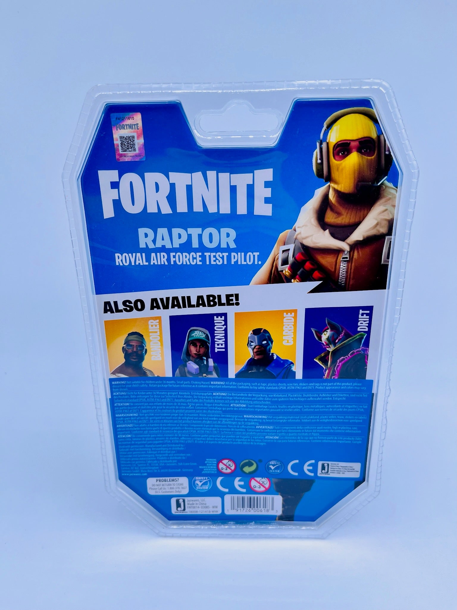 Fortnite | Raptor Solo Mode Figur | OVP