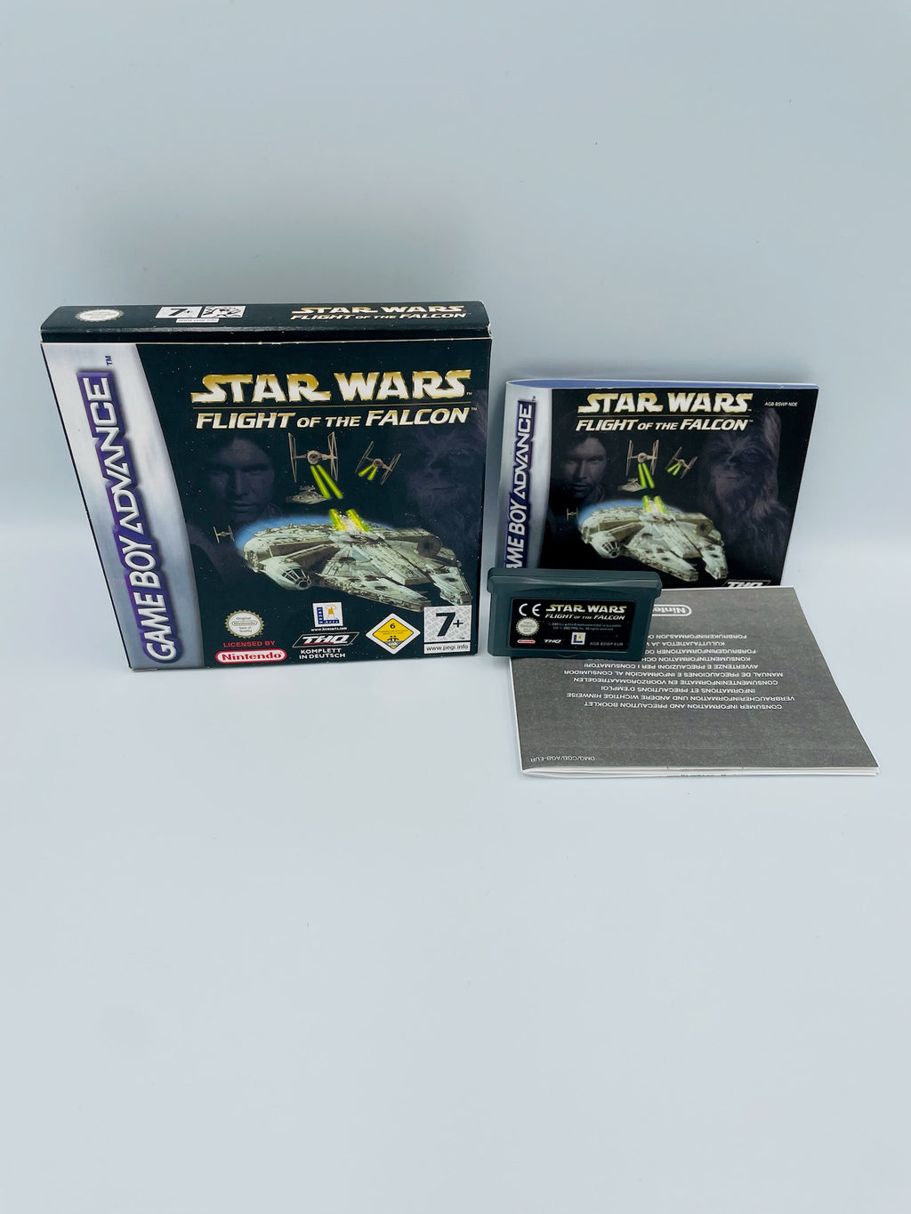 Game Boy Advance | Star Wars Flight of the Falcon | CIB