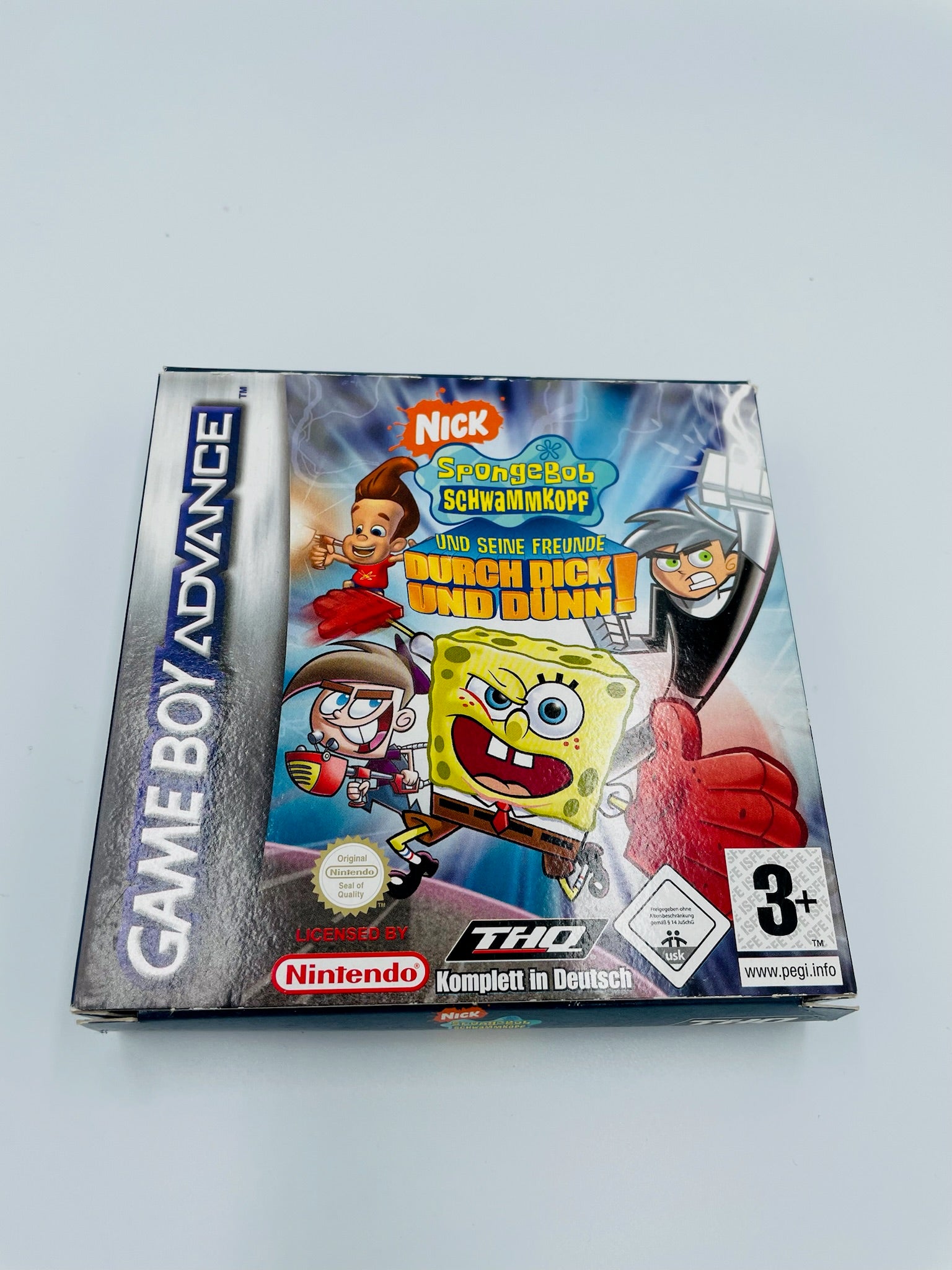 Game Boy Advance | SpongeBob durch Dick und Dünn | CIB