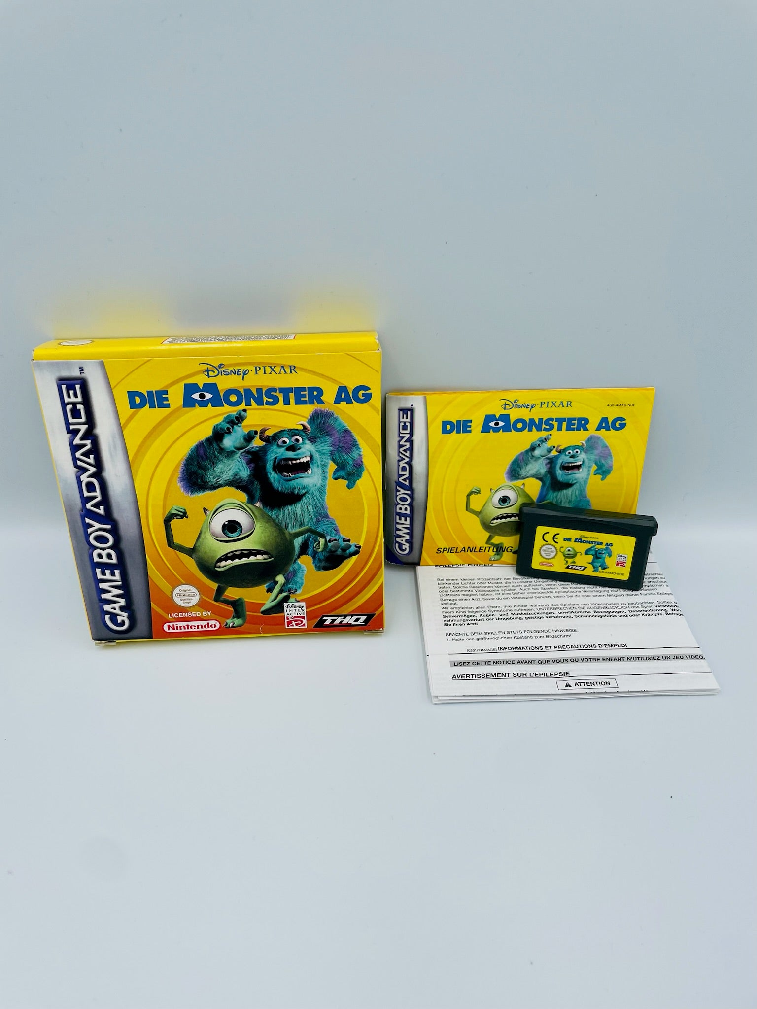 Game Boy Advance | Die Monster AG | CIB
