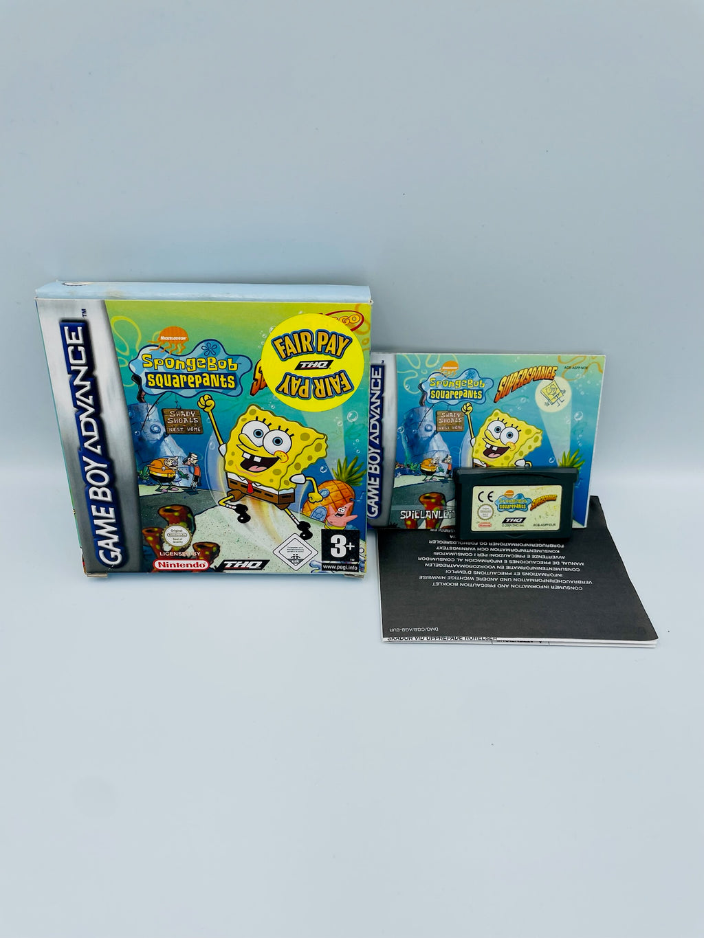 Game Boy Advance | SpongeBob SquarePants Fairpay Laguna | CIB