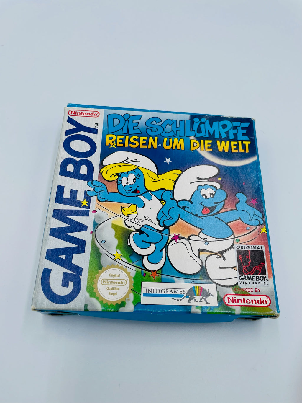 Game Boy | Die Schlümpfe - Reisen um die Welt | CIB