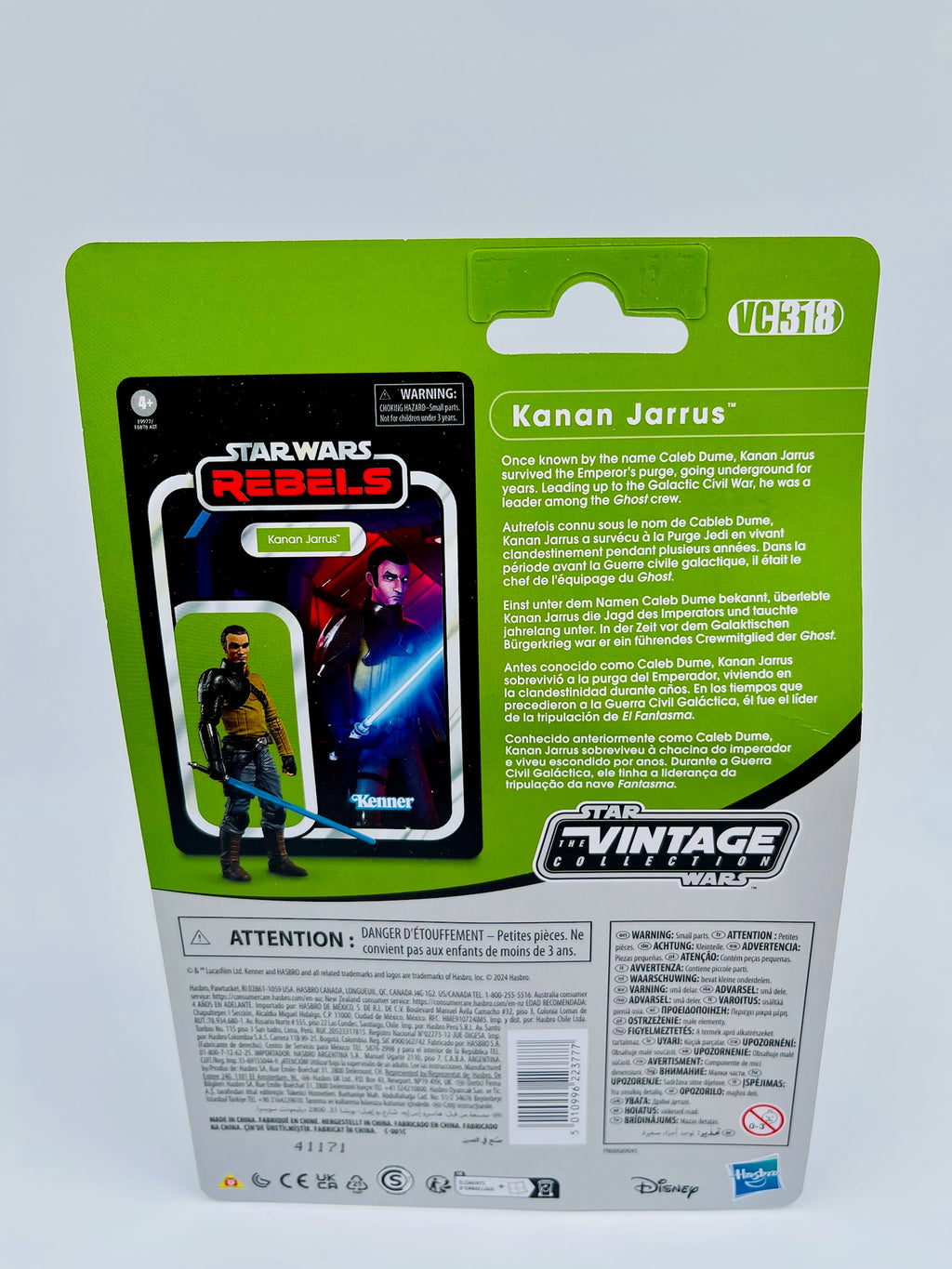 Star Wars | Rebels Kanan Jarrus Actionfigur | OVP | VC318