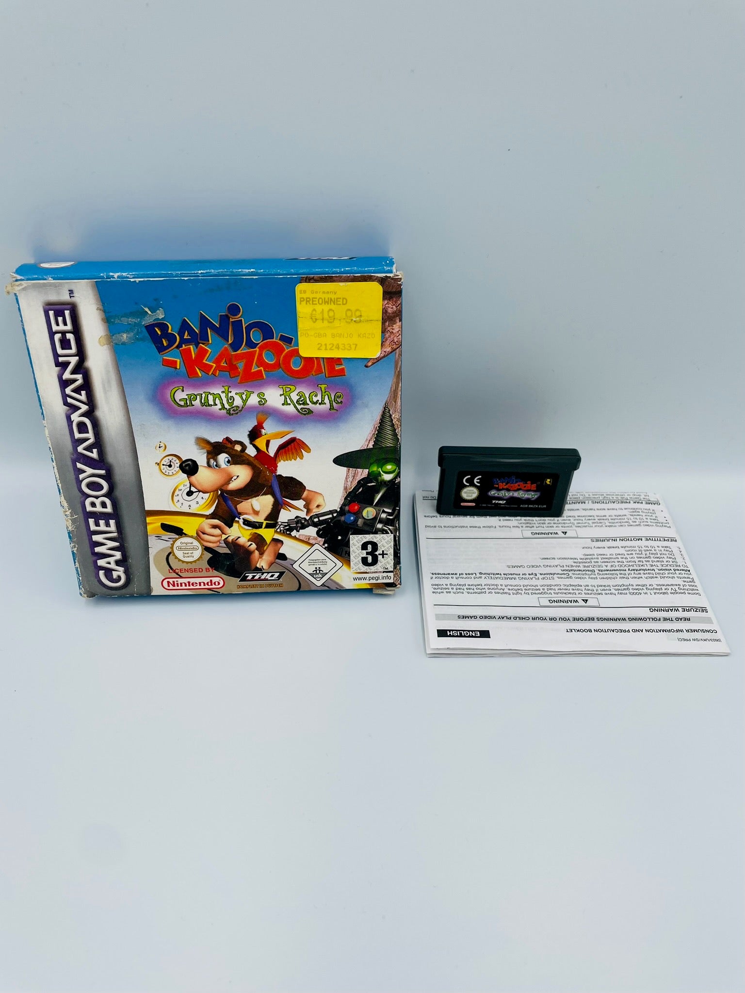 Game Boy Advance | Banjo-Kazooie Grunty's Rache | CIB | Zweite Wahl